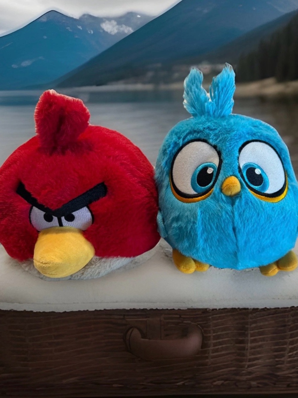 Angry Birds Jay Blue Bird And Red Rovio Angry Plush Toys Animals 6”